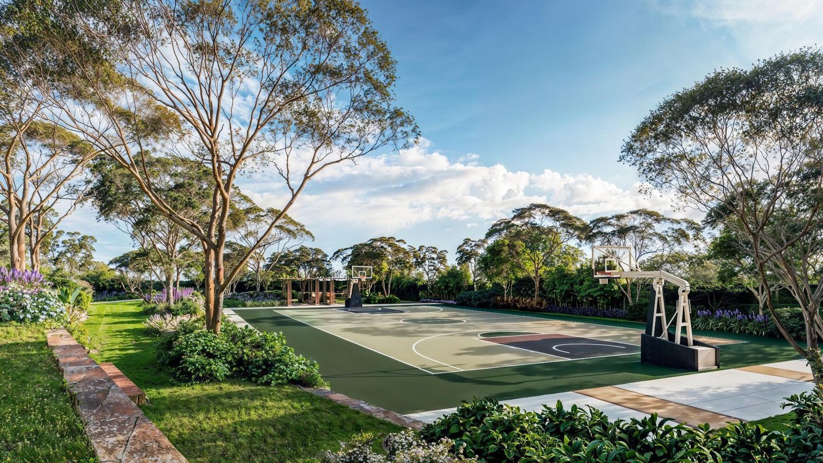 Basketball court at Kalea Heights