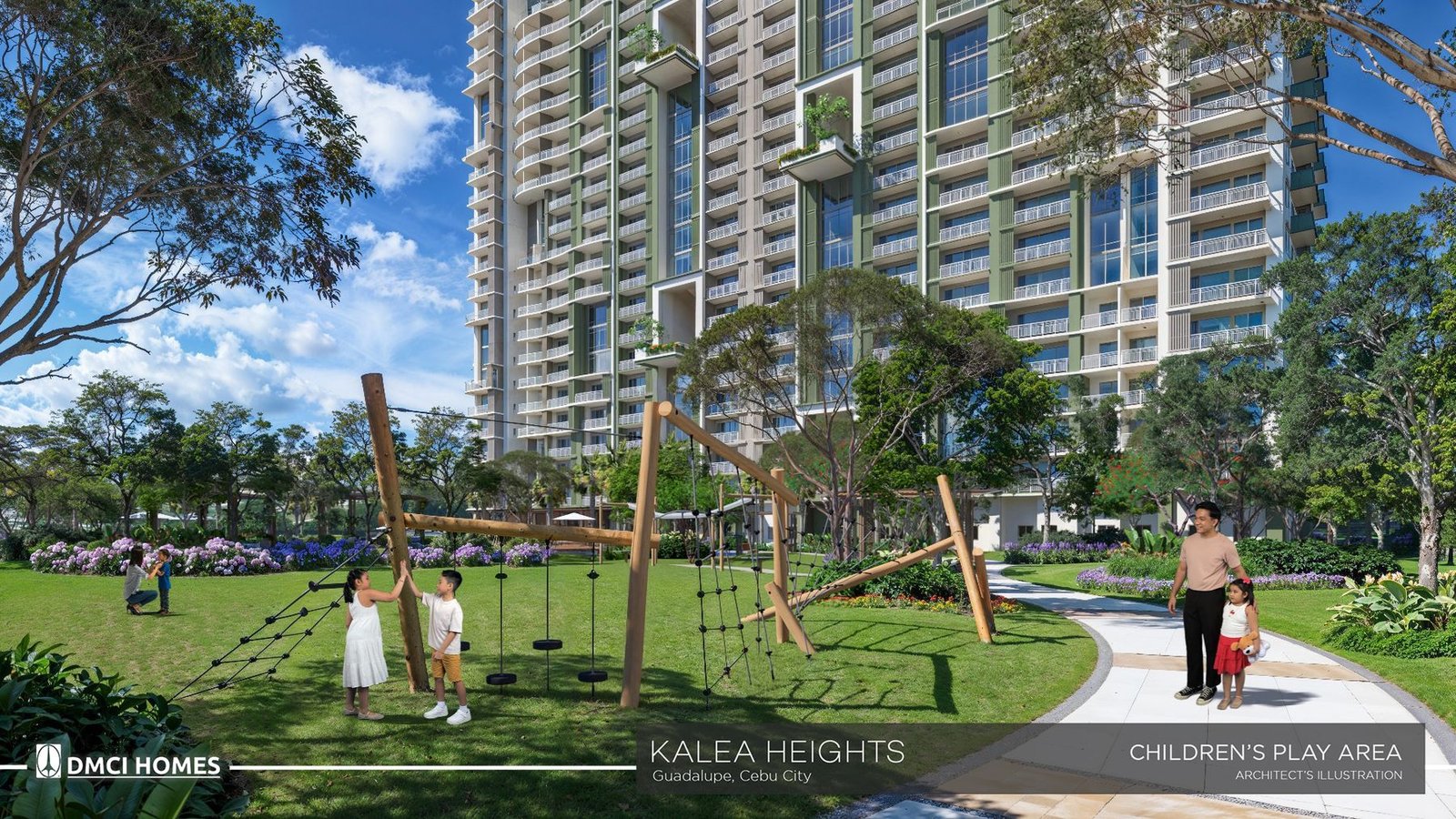 Children's play area at Kalea Heights