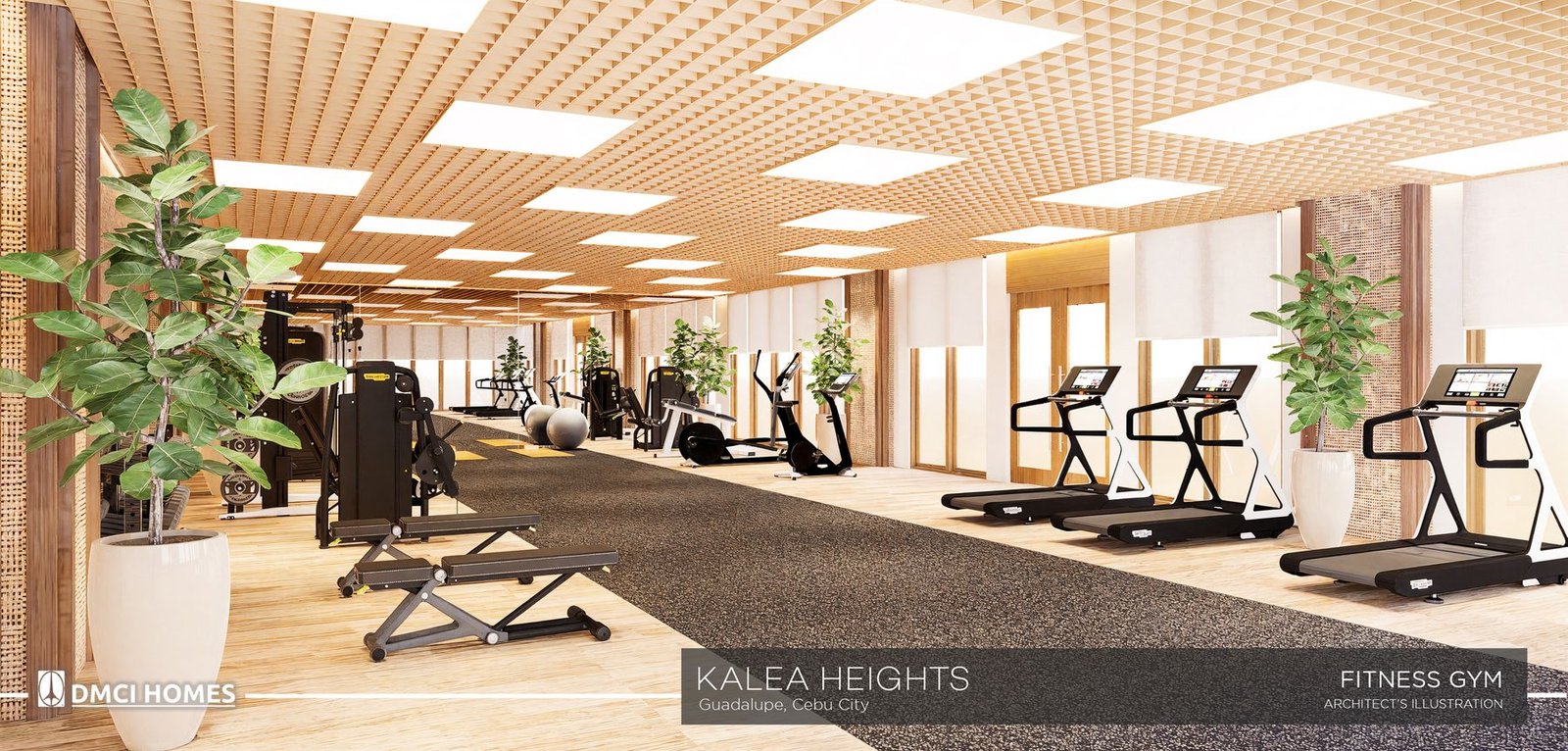 Fitness gym at Kalea Heights