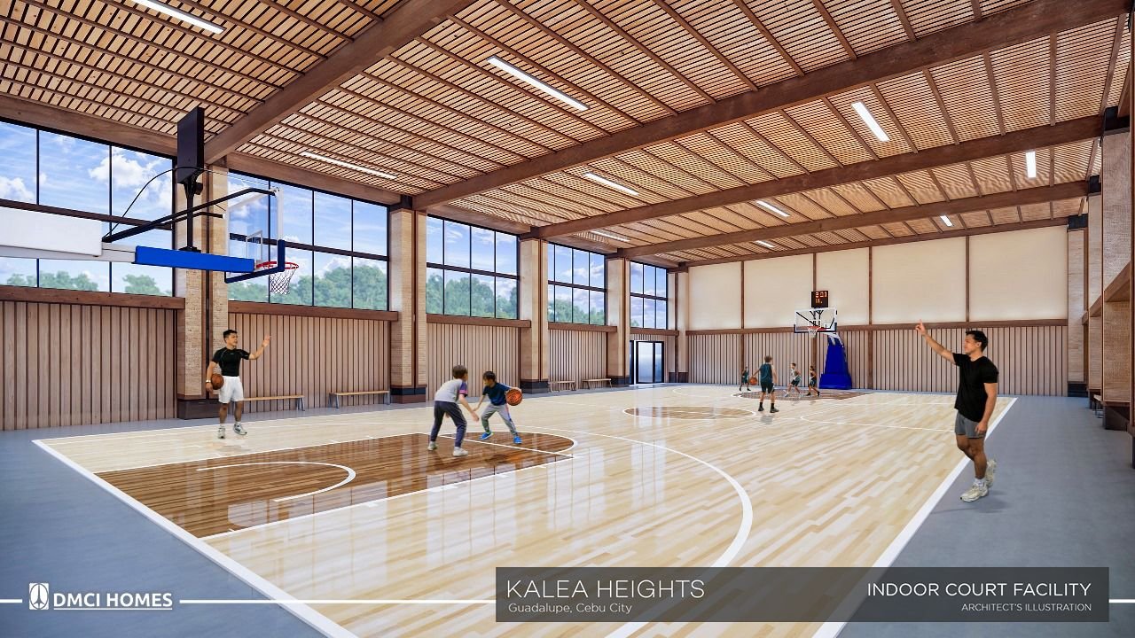Indoor court facility at Kalea Heights