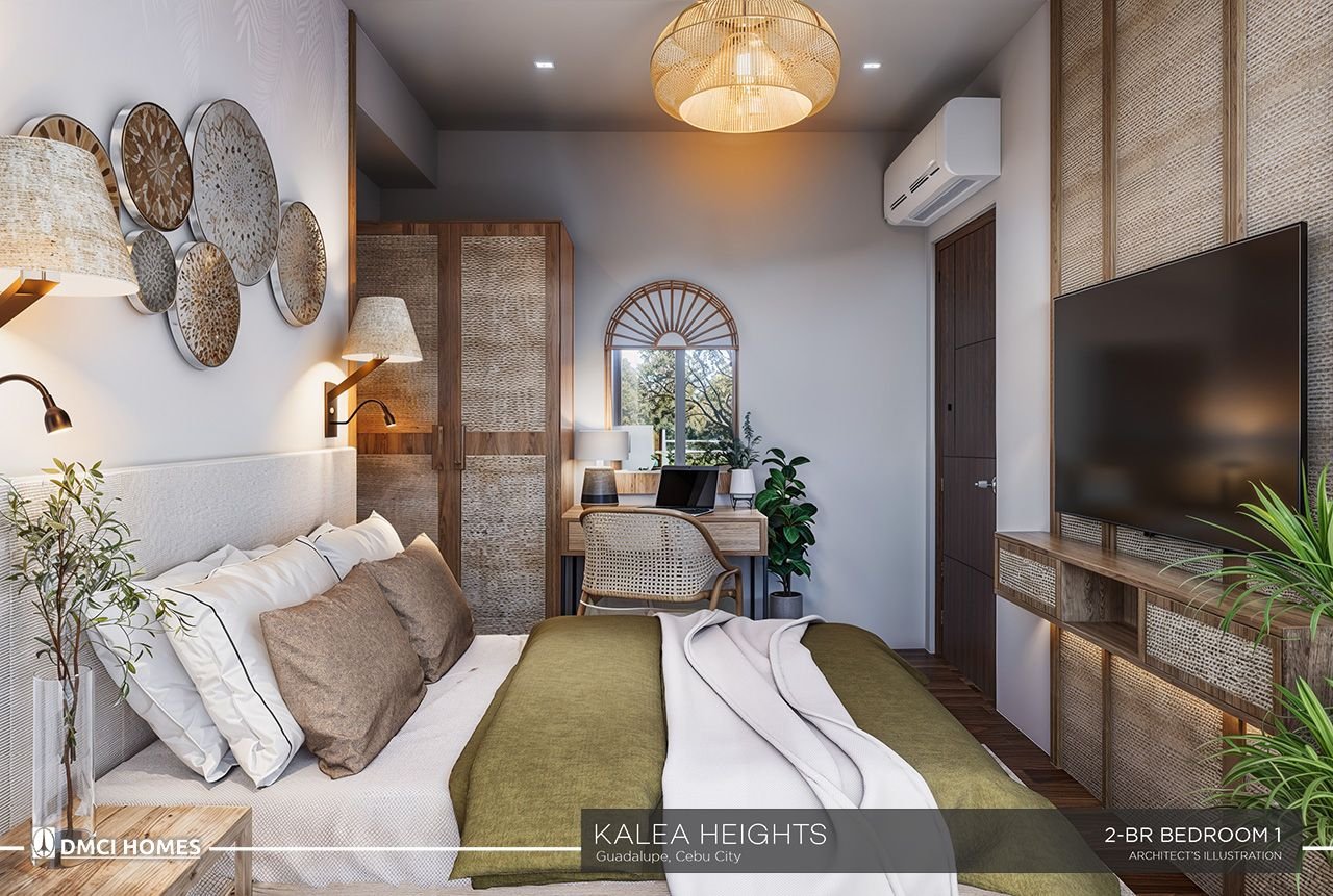 2-Bedroom second bedroom at Kalea Heights