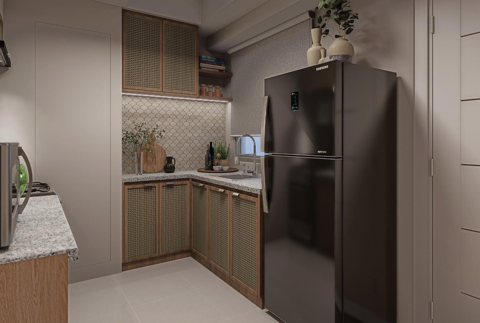 2-Bedroom kitchen at Kalea Heights