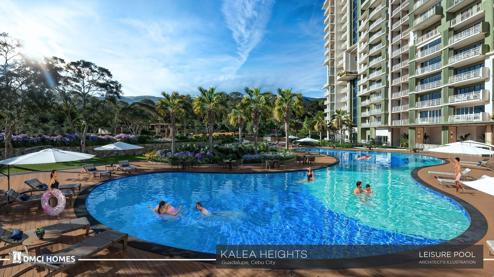 Leisure & kiddie pool at Kalea Heights