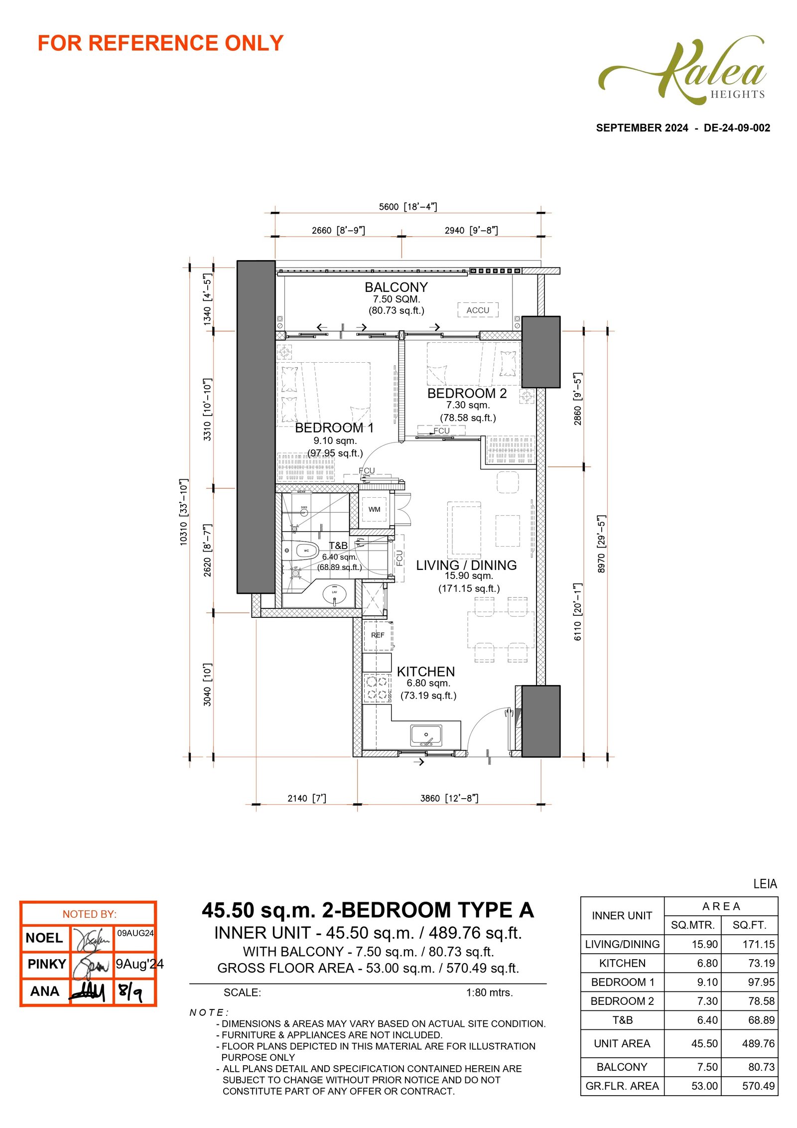 2br Layout Sheet 01