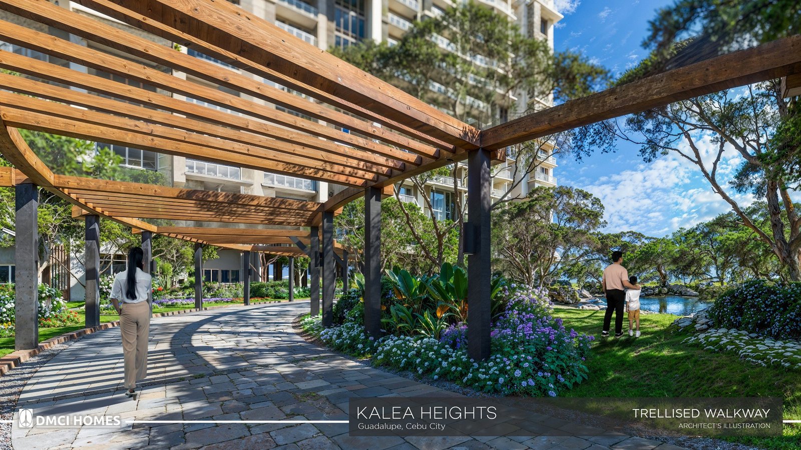 Trellised Walkway at Kalea Heights