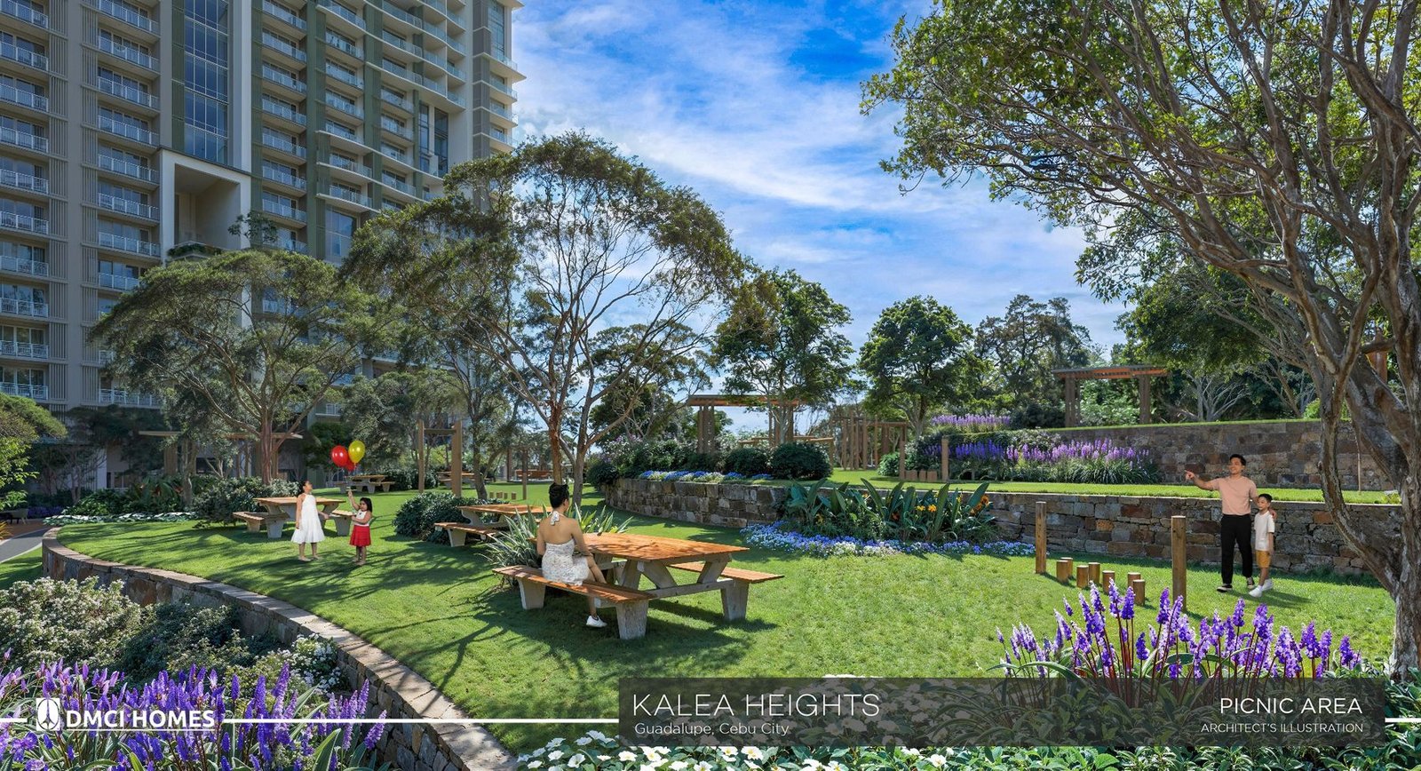 Picnic area at Kalea Heights
