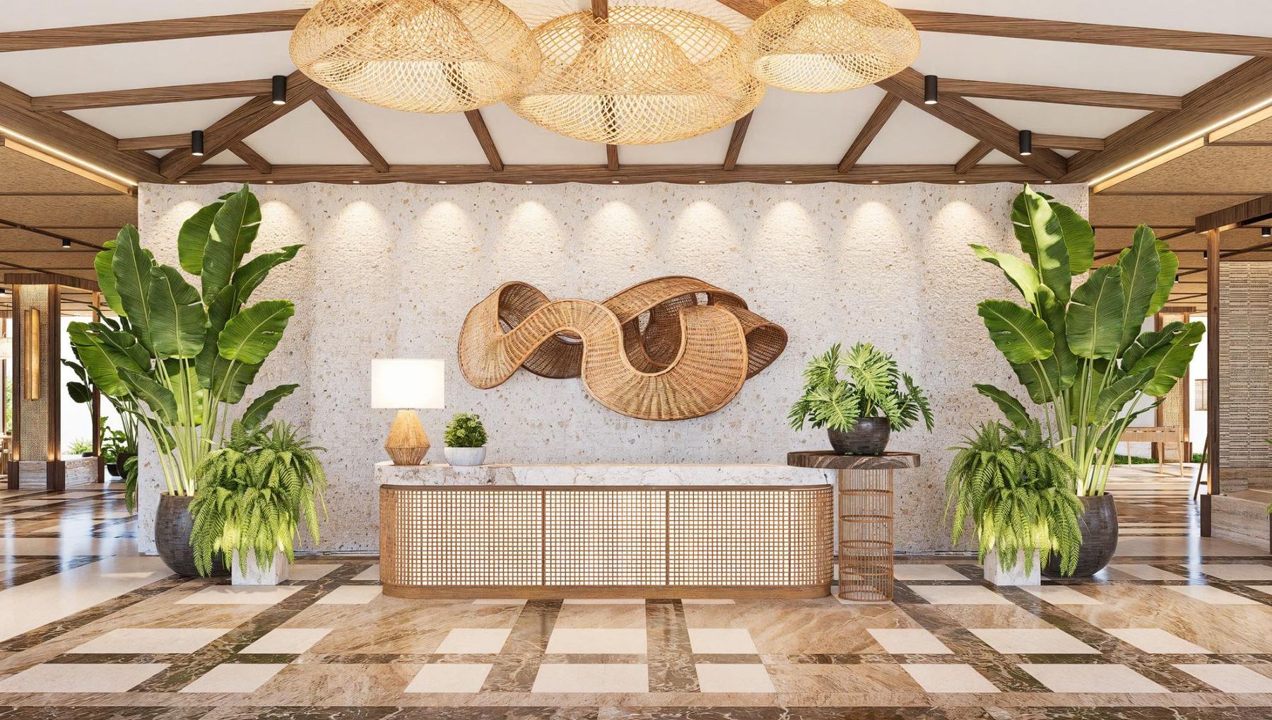 Reception area at Kalea Heights
