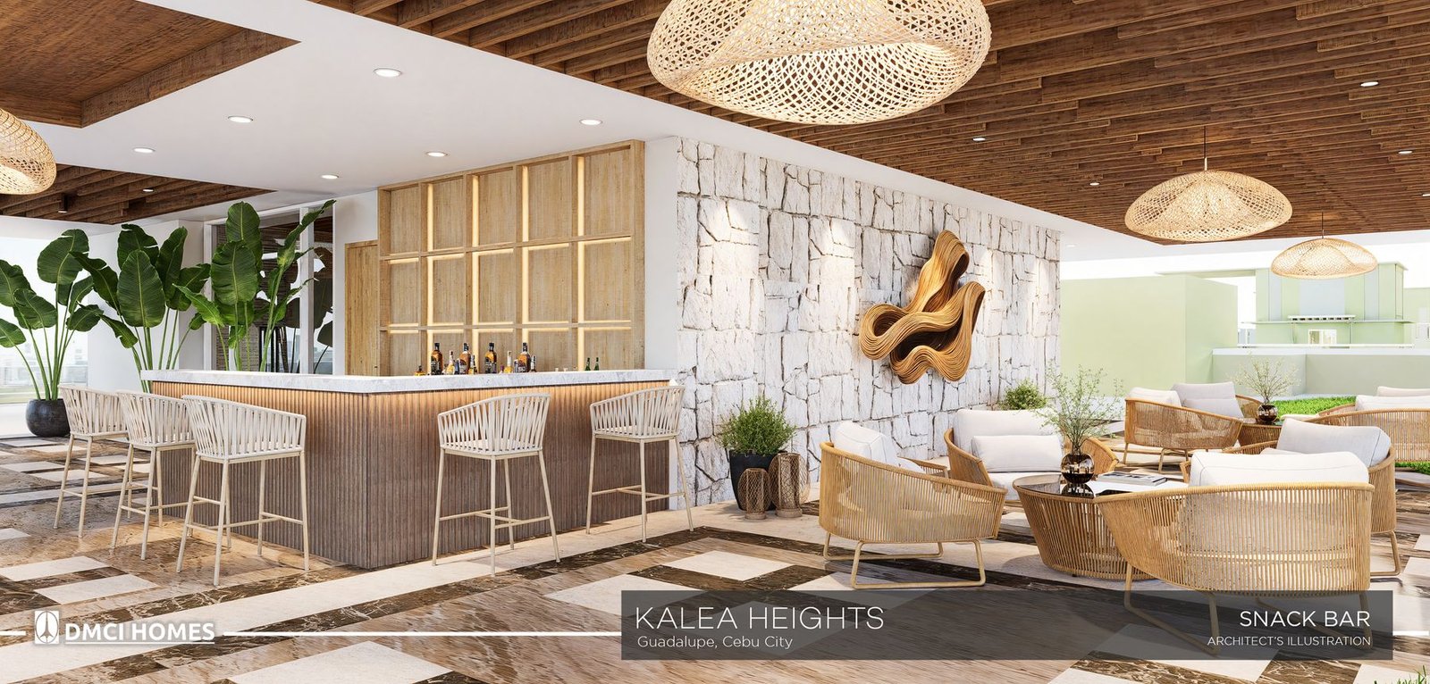 Snack bar at Kalea Heights